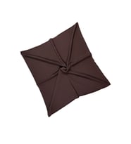 Mısırlı Eşarpları Medine Ipeği Büyük Boy Eşarp 140x140 Cm (KAHVE)