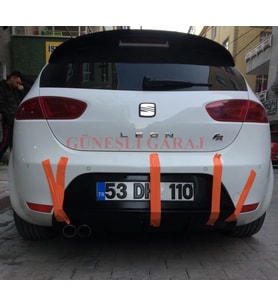 Seat Leon Uyumlu Mk2 Makyajsız Spoiler (Fiber)