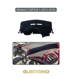 RENAULT CAPTUR 1 (2013-2019)TORPİDO KORUMA HALISI GRİ KENAR