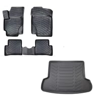 Hyundai Accent Era 2006-2012 3D Paspas+Bagaj Havuzu Seti (Siyah)