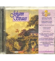 (Plak Değildir CD dir) CD Johann Strauss Double CD (Karışık)