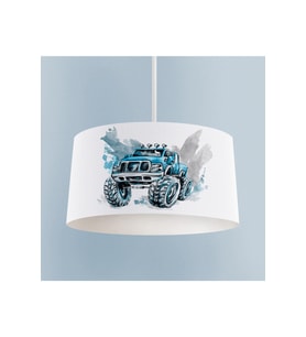 MEKTA HOME BEBEK VE ÇOCUK ODASI Jeep Desenli Avize