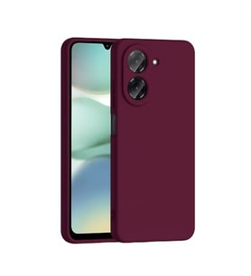 Coverzone Xiaomi Redmi A5 4G ?le Uyumlu K?l?f Z-Mara Lansman Vieri Tam Koruma Arka Kapak Kamera Koruma �?k?nt?l? P�r�zs�z Y�zey Koyu Mor