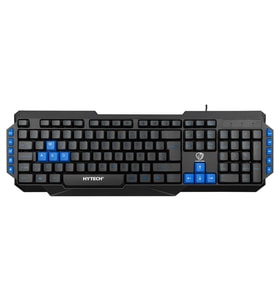 Hytech HYK-46 GAMY Siyah USB Mavi Tuşlu Q Gaming Oyuncu Klavyesi