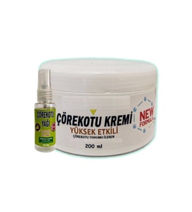 Çörek Otu Rahatlatıcı Masaj Bakım Kremi 200 ml+30 ml Çörek Otu Yağ ile