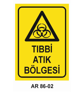İŞ GÜVENLİĞİ UYARI LEVHASI 1 ADET PVC 21 X 29CM