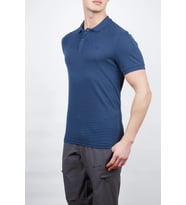 Alpinist Roc Erkek Polo T-Shirt Indigo