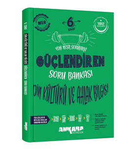 Ankara Yayıncılık 2025-2026 Müfredat 6 Sınıf Güçlendiren Din Kültürü Ve Ahlak Bilgisi Soru Bankası (Çok Renkli)
