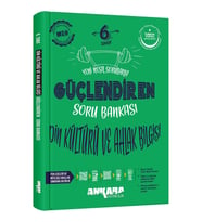 Ankara Yayıncılık 2025-2026 Müfredat 6 Sınıf Güçlendiren Din Kültürü Ve Ahlak Bilgisi Soru Bankası (Çok Renkli)