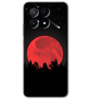 Poco x6 Pro Kılıf HD Desen Baskılı Kılıf - Kanlı Ay