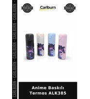 Özel Üretim Hediyelik İçecek Anime Baskılı Termos ALK385