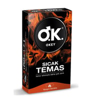 Okey Sıcak Temas Prezervatif 10 Adet