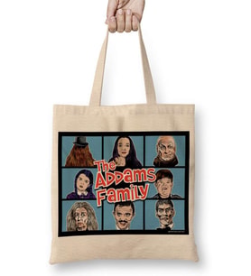 Addams Family Here's a Story Bez Çanta Uzun Saplı