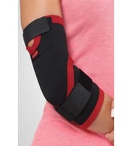 Dirsek Desteği Koruyucu Neoprene KırmızıSiyah 301 Koruma Ref Dirseklik İş Spor Aktiviteleri (STD)