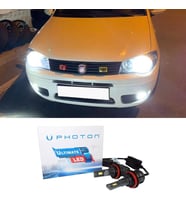 Fiat Albea Led Xenon Uzun Far Ampulü H7 Ultimate 9500 Lumens Yeni Seri Beyaz