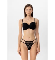 Pierre Cardin Lingerie Kadın Milan Push Up Dantelli Sütyen Tanga Takım