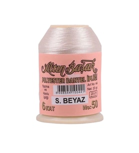 Northcity Altınbaşak Oya ve Dantel İpi 20 gr - Royaleks - No: Ş.BEYAZ