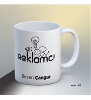 Kişiye Özel Reklamcı Temalı Kupa Bardak