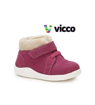 Vicco Tinky İlk Adım Bebek Ortopedik Çocuk Bebek Bot (Fuşya)