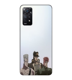 Xiaomi Redmi Note 12 PRO 4G Uyumlu JoJo's Bizarre Adventure Tasarımlı Şeffaf Telefon Kılıfı