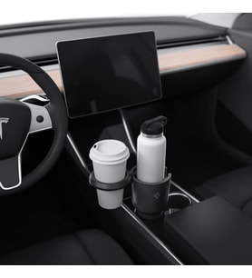 Spigen Hydrohub Araba için Ayarlanabilir Büyük Boy Termos ve Bardak Tutucu Cup Holder 1.183 ml / 473 ml Black CH100 - ACP02235 Outlet