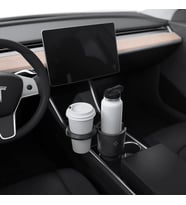 Spigen Hydrohub Araba için Ayarlanabilir Büyük Boy Termos ve Bardak Tutucu Cup Holder 1.183 ml / 473 ml Black CH100 - ACP02235 Outlet