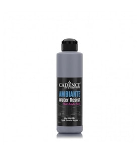 CADENCE AMBIENTE 250 ML KOYU  GRİ ISLAK ZEMİN BOYA SETİ