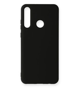 Newface Huawei Y6P Kılıf Nano içi Kadife Silikon - Siyah