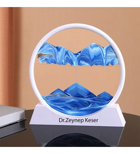 İsme Özel 3D Hareketli Sandscape Kum Saati 25*26
