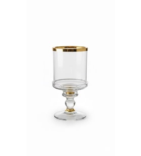 LORENA GOLD KRISTAL MUMLUK 7X7X14 CM