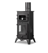 Dorello 3 Tarafı Camlı Fırınlı Pik Döküm Soba DRL-054