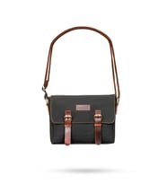 Design 01 Kanvas - Deri Unisex Postacı Çanta