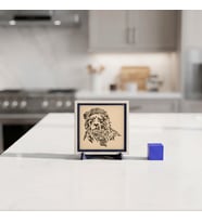 Aslan Figürlü Özel Tasarım Dekoratif Obje, Sevdiklerinize Estetik Armağan ve Masaüstü Dekoru 10x10 cm