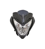 Bajaj Pulsar Ns 200 - Ns 150 Far Ve Grenajı Komple Siyah _Supermoto (Renksiz)