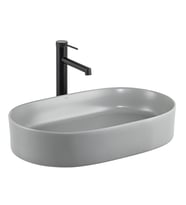 E-W1202MG Tezgah Üstü Lavabo Mat Gri