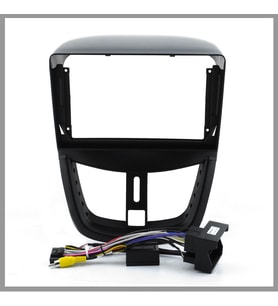 PEUGEOT 207 2006-2013 UYUMLU 9 INC ANDROID MULTİMEDYA ÇERÇEVESİ - SOKET-CANBUS