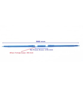 Atv Jınling Aks 980 Mm Bilya Yatağı 40 23 Freze Öm