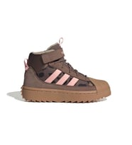 Adidas SUPERSTAR WINTER TREK C Çocuk Günlük Bot KH9793 Kahverengi