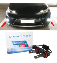 Toyota Auris Led Xenon Sis Farı Ampulü H16 Ultimate 9500 Lumens Yeni Seri Beyaz 2012+