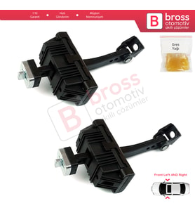 BMW X5 E70 X6 E71 E72 51217141024 İçin 2 Adet Ön Sağ ve Sol Kapı Gergi Yayı