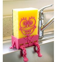 3D PLA BASKI SÜNGER BOB TASARIMLI SÜNGER TUTUCU