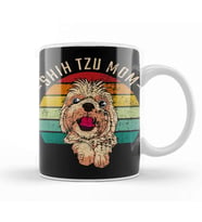 Shih Tzu Shih Tzu Mom Kupa Bardak Porselen