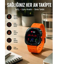Akıllı Saat Müzik Dinleme Nabız Ölçer Nfc Ve Gps Uyumlu Sesli Asistan Yeni Nesil