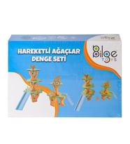 BLG-101 Ahşap Hareketli Ağaçlar Denge Seti