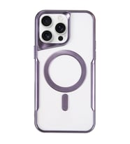 Apple İphone 16 Pro Max Kılıf Boyi Magsafe Silikon Kapak - Derin Mor