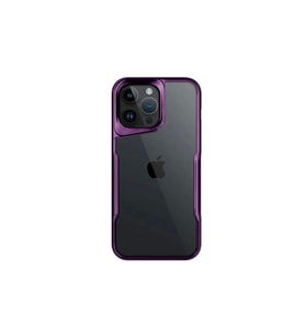 Apple iPhone 16 Pro Kılıf Boyi Silikon Kapak - Derin Mor