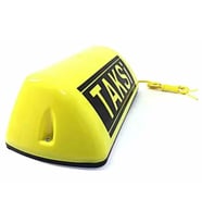 Taksi Levhası Işıklı Mıknatıslı Sarı (Taksi Yazılı)
