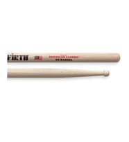 Vic Firth V5BBRL American Classic 5B Barrel Tip Baget Fıçı Uç - Geniş Yüzey Teması - Dolgun Ton