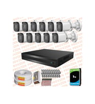 Provzen Rivo Dahua 11 Kameralı Full HD Güvenlik Kamerası 1tb hdd