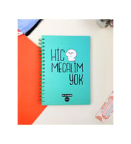 Hiç Mecaim Yok Tasarımlı Konuşan Ajanda